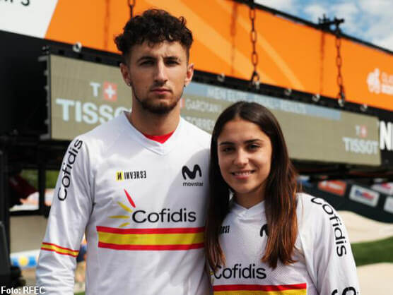 Carla Gmez y Pablo Garca hacen historia al alcanzar la final del Mundial de BMX