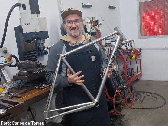 Pablo Hervás, el sastre de las bicicletas a medida Pablo Hervás, el sastre de las bicicletas a medida
