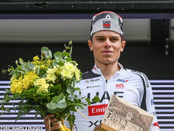 Vuelta a Burgos: Pablo Torres: "El final se hizo largo" Vuelta a Burgos: Pablo Torres: "El final se hizo largo"