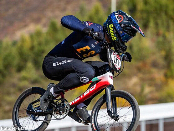 Pablo García firma el mejor resultado histórico del BMX Racing español en la Copa del Mundo