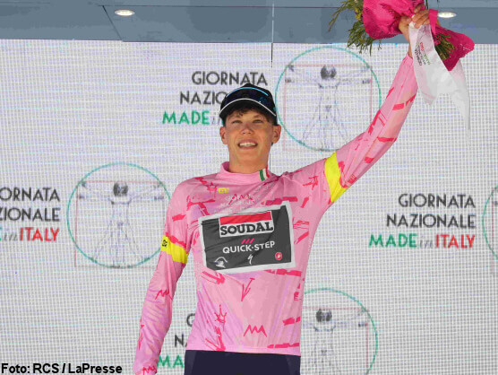 Paul Magnier gana la segunda etapa del Giro Next Gen y se viste de rosa Paul Magnier gana la segunda etapa del Giro Next Gen y se viste de rosa