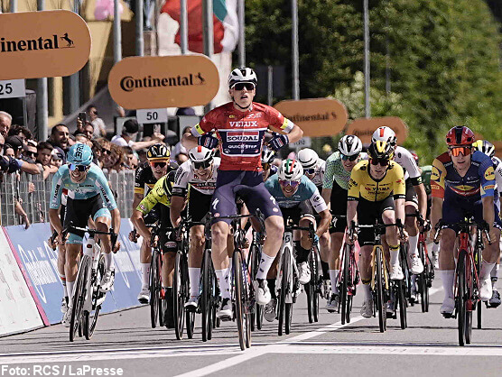 Paul Magnier repite victoria en la cuarta etapa del Giro Next Gen Paul Magnier repite victoria en la cuarta etapa del Giro Next Gen