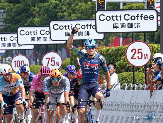 Paul Magnier gana en Chongzuo la 1� etapa y se viste de l�der del Tour de Guangxi