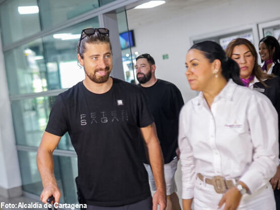 Peter Sagan "encantado" con Cartagena y "listo" para participar en su prueba ciclista Peter Sagan "encantado" con Cartagena y "listo" para participar en su prueba ciclista