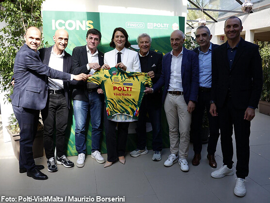 El Polti-VisitMalta presenta un icónico maillot para la Milán-San Remo El Polti-VisitMalta presenta un icónico maillot para la Milán-San Remo