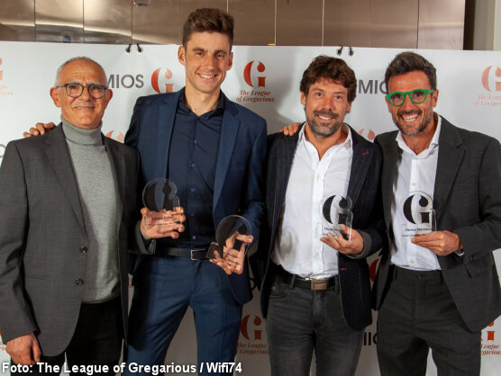 Carlos Verona, Chema Martínez, Óscar Freire y Albano Galán, premiados en los Gregarious 2024 Carlos Verona, Chema Martínez, Óscar Freire y Albano Galán, premiados en los Gregarious 2024