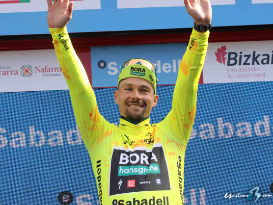 Primoz Roglic, primer maillot amarillo de la Itzulia-Vuelta al Pas Vasco 2024