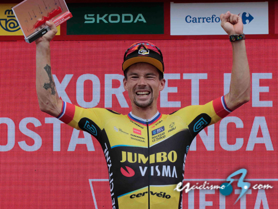 Vuelta a España: Primoz Roglic: "Ahora tenemos tres opciones para La Vuelta" Vuelta a España: Primoz Roglic: "Ahora tenemos tres opciones para La Vuelta"