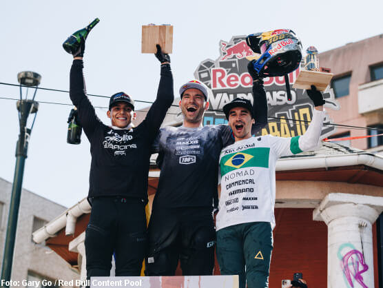 Tomas Slavk, tricampen de Red Bull Valparaso Cerro Abajo