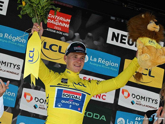 Critérium del Dauphiné: Remco Evenepoel gana la contrarreloj y es líder Critérium del Dauphiné: Remco Evenepoel gana la contrarreloj y es líder