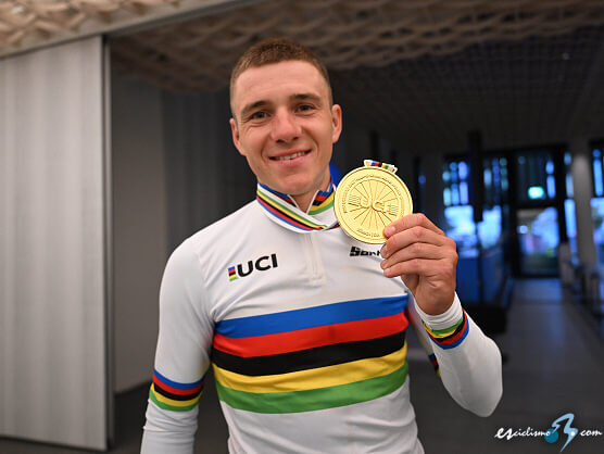 Mundial de Zúrich: Remco Evenepoel: "Ha sido una de las contrarrelojes más difíciles de mi vida" Mundial de Zúrich: Remco Evenepoel: "Ha sido una de las contrarrelojes más difíciles de mi vida"
