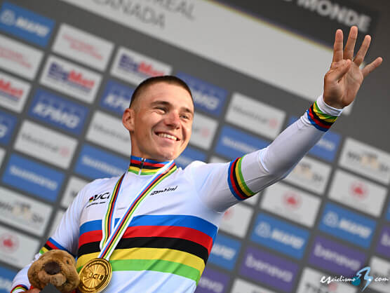 Mundial de Ciclismo: Remco Evenepoel: "Mi objetivo era venir aqu� y ganar"