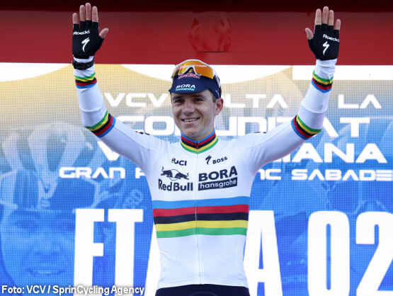 Volta a la Comunitat Valenciana: Remco Evenepoel: "Respeto la decisi�n de la organizaci�n"