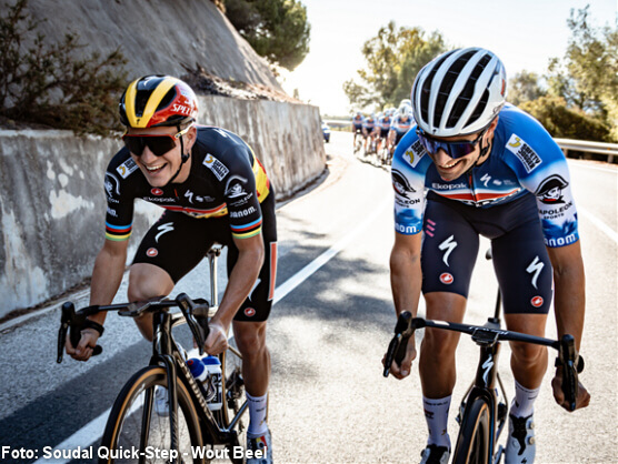Remco Evenepoel y Mikel Landa, líderes del Soudal-Quick Step en la Itzulia-Vuelta al País Vasco Remco Evenepoel y Mikel Landa, líderes del Soudal-Quick Step en la Itzulia-Vuelta al País Vasco