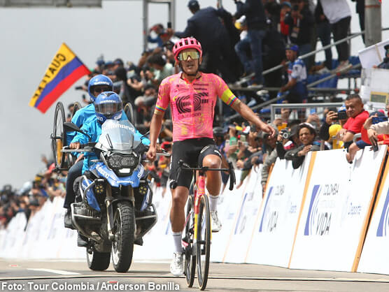 Tour Colombia: Richard Carapaz: "Era una etapa súper importante para nosotros" Tour Colombia: Richard Carapaz: "Era una etapa súper importante para nosotros"