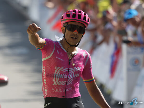 Richard Carapaz se impone en Orcières-Merlette y logra su segundo triunfo en el Tour de Francia Richard Carapaz se impone en Orcières-Merlette y logra su segundo triunfo en el Tour de Francia