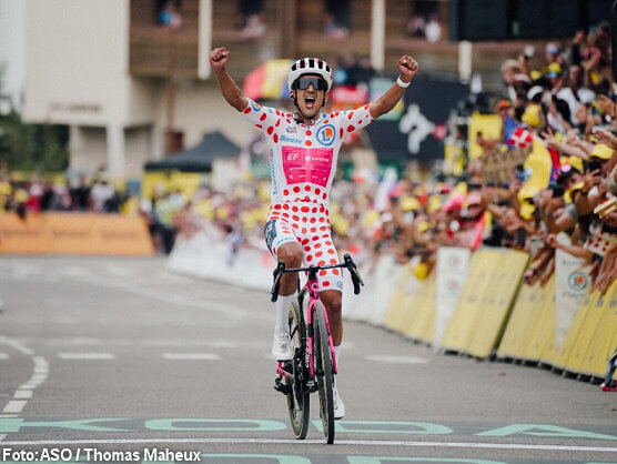 Richard Carapaz repite victoria en Alpe d'Huez, Tadej Pogacar sigue líder del Tour de Francia Richard Carapaz repite victoria en Alpe d'Huez, Tadej Pogacar sigue líder del Tour de Francia