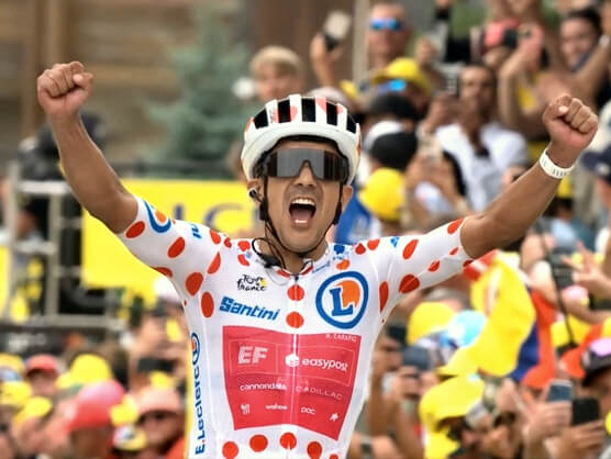 Richard Carapaz repite victoria en Alpe d'Huez, Tadej Pogacar sigue líder del Tour de Francia Richard Carapaz repite victoria en Alpe d'Huez, Tadej Pogacar sigue líder del Tour de Francia
