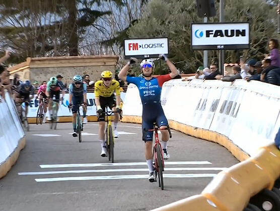 Romain Grégoire bate a Matteo Jorgenson en la Faun Drome Classic Romain Grégoire bate a Matteo Jorgenson en la Faun Drome Classic
