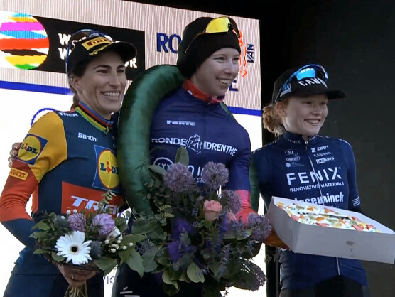 Lorena Wiebes logra su cuarta victoria consecutiva en la Ronde van Drenthe