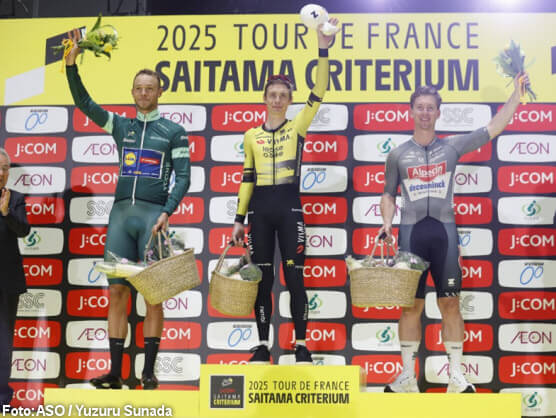 Jonas Vingegaard se impone en el Saitama Criterium de Japón Jonas Vingegaard se impone en el Saitama Criterium de Japón