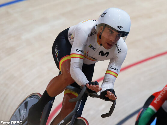 Mundial de pista: Sebastián Mora se corona campeón del mundo de puntuación Mundial de pista: Sebastián Mora se corona campeón del mundo de puntuación