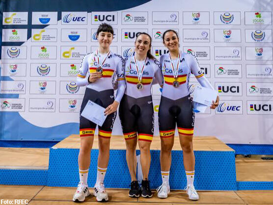 La Seleccin Espaola de Pista cierra su participacin en el Trofeu Artur Lopes con dos medallas