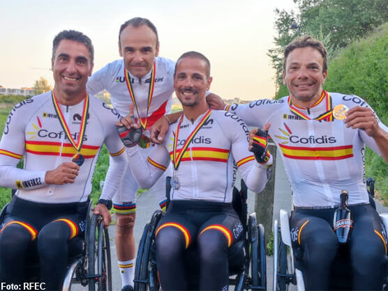 La Seleccin Espaola de Ciclismo Paralmpico suma dos medallas ms en Ostende