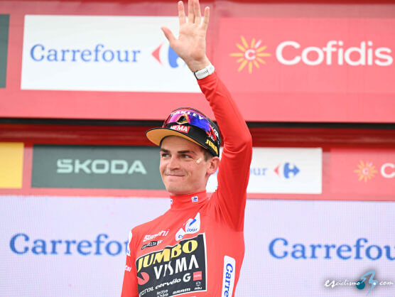 Vuelta a España: Sepp Kuss: "La etapa de Evenepoel ha sido impresionante" Vuelta a España: Sepp Kuss: "La etapa de Evenepoel ha sido impresionante"