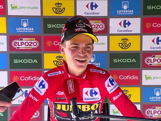Vuelta a España: Sepp Kuss: "La Vuelta está cada vez más cerca" Vuelta a España: Sepp Kuss: "La Vuelta está cada vez más cerca"