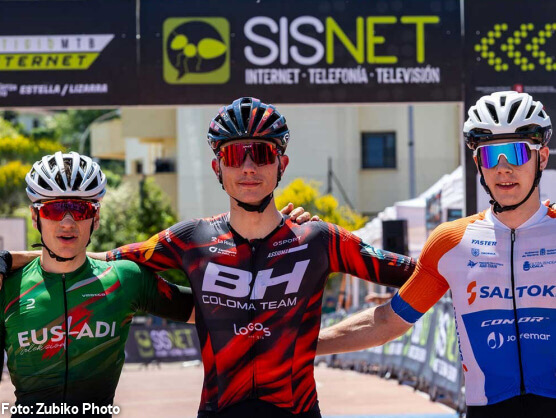 David Campos y Marta Cano se imponen con autoridad en el Superprestigio MTB de Estella-Lizarra David Campos y Marta Cano se imponen con autoridad en el Superprestigio MTB de Estella-Lizarra