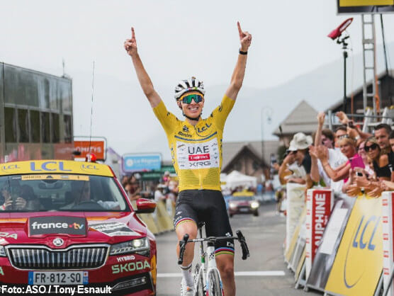 Critérium del Dauphiné: Tadej Pogacar: "Atacar fue una forma de defenderme" Critérium del Dauphiné: Tadej Pogacar: "Atacar fue una forma de defenderme"