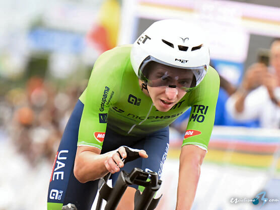 Mundial de ciclismo: Tadej Pogacar: "Decepcionado, pero Remco es buenísimo" Mundial de ciclismo: Tadej Pogacar: "Decepcionado, pero Remco es buenísimo"