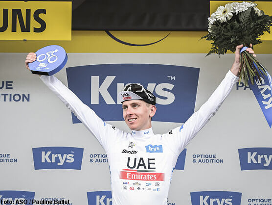 Tour de Francia: Tadej Pogacar: "Estoy feliz de estar donde estoy"