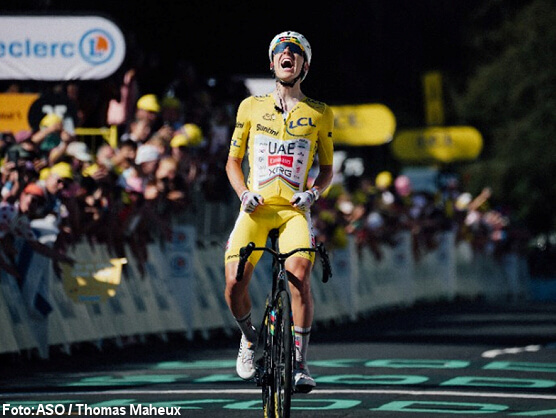 Tadej Pogacar arrasa en Le Lioran en la 10� etapa y refuerza su liderato en el Tour de Francia