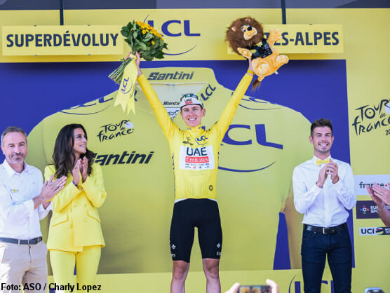 Tour de Francia: Tadej Pogacar: "Quería probar mis piernas" Tour de Francia: Tadej Pogacar: "Quería probar mis piernas"