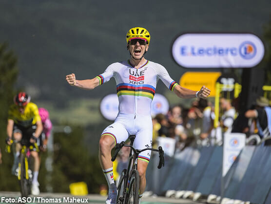 Tour de Francia: Tadej Pogacar: "Quise imitar a Isaac y recompensar al equipo" Tour de Francia: Tadej Pogacar: "Quise imitar a Isaac y recompensar al equipo"