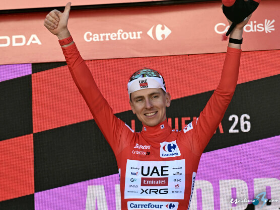 Vuelta a España: Tadej Pogacar, ante el desafío de vestir de rojo hasta Granada Vuelta a España: Tadej Pogacar, ante el desafío de vestir de rojo hasta Granada