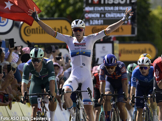 Tour de Francia: Tim Merlier gana al sprint en Châteauroux y suma su segunda victoria de etapa Tour de Francia: Tim Merlier gana al sprint en Châteauroux y suma su segunda victoria de etapa