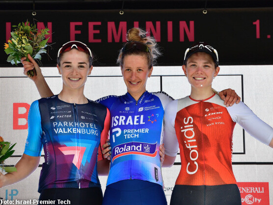 Elena Hartmann gana la Tour de Berln con un ataque en solitario