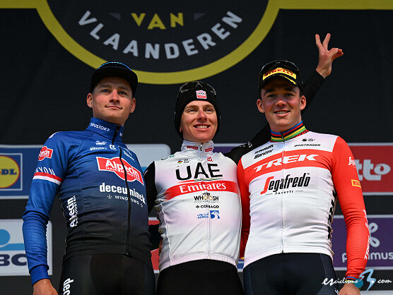 Nadie puede con Tadej Pogacar que consigue su primer Tour de Flandes
