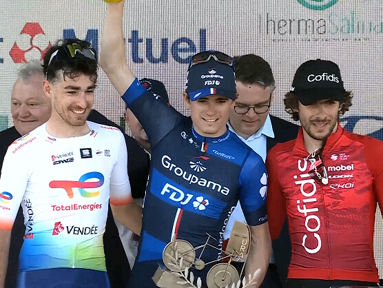 David Gaudu, de regreso al podio en el Tour de Jura