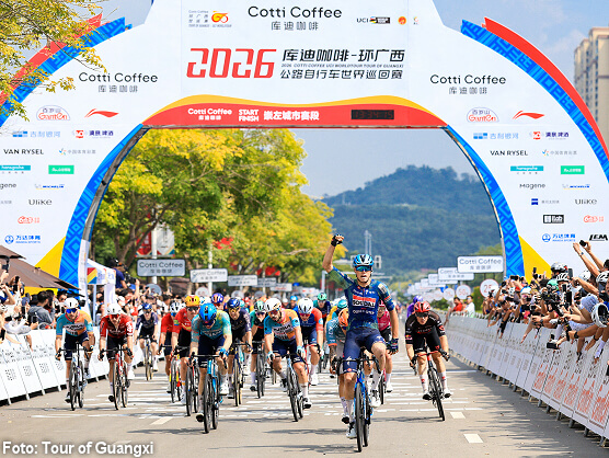 Paul Magnier gana en Chongzuo la 1� etapa y se viste de l�der del Tour de Guangxi
