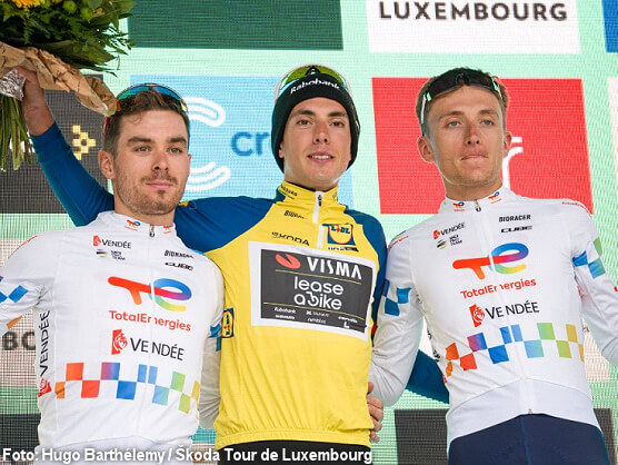 Van der Poel culmina una escapada de más de 170 kilómetros y Piganzoli gana el Tour de Luxemburgo Van der Poel culmina una escapada de más de 170 kilómetros y Piganzoli gana el Tour de Luxemburgo