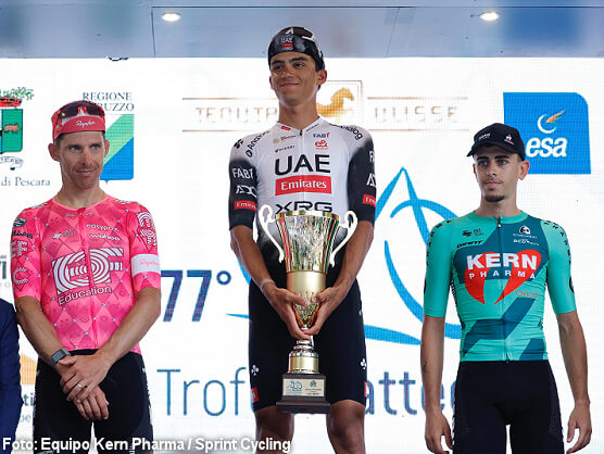 Isaac Del Toro se impone en el Trofeo Matteotti y Pau Miquel firma un brillante tercer puesto Isaac Del Toro se impone en el Trofeo Matteotti y Pau Miquel firma un brillante tercer puesto