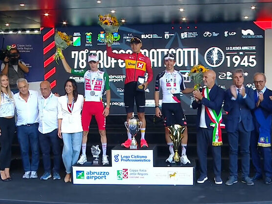 Sakarias Koller Løland gana el Trofeo Matteotti por delante de Crescioli y Cosnefroy Sakarias Koller Løland gana el Trofeo Matteotti por delante de Crescioli y Cosnefroy