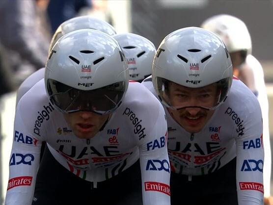 Tadej Pogacar lidera el equipo del UAE Emirates en el Giro de Italia Tadej Pogacar lidera el equipo del UAE Emirates en el Giro de Italia
