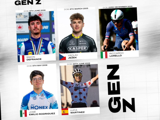 UAE Emirates Gen Z incorpora a cinco j�venes talentos, incluido el espa�ol Luca Mart�nez