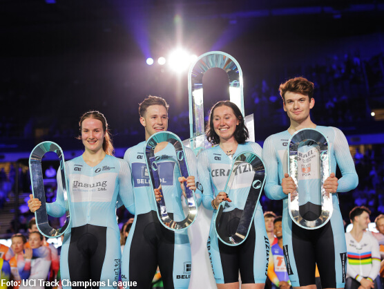 Lavreysen, Bibic, Andrews y Archibald, vencedores de la UCI Track Champions League