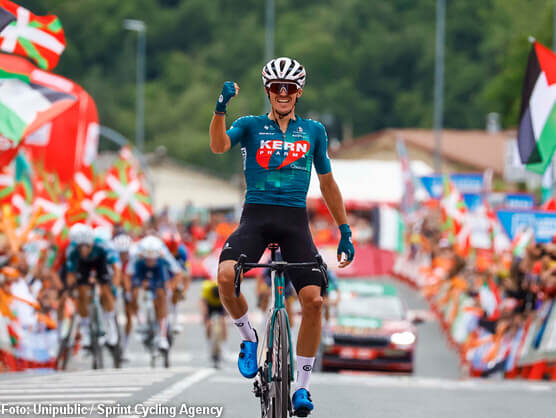 Vuelta a España: Urko Berrade gana la decimoctava etapa, Ben O'Connor sigue líder Vuelta a España: Urko Berrade gana la decimoctava etapa, Ben O'Connor sigue líder